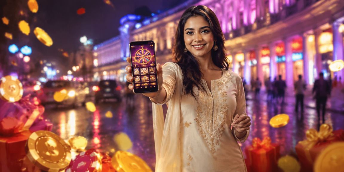 Live casino dealer hosting games in India