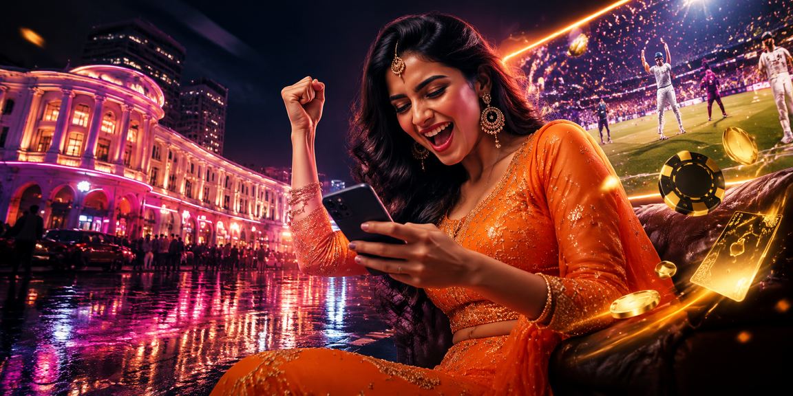 Gold coins and jackpot concept for Indian betting
